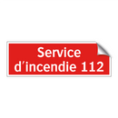Service d'incendie 112