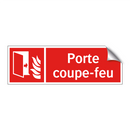 Porte coupe-feu