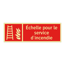 Échelle pour le service d'incendie