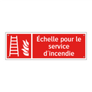 Échelle pour le service d'incendie
