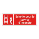 Échelle pour le service d'incendie