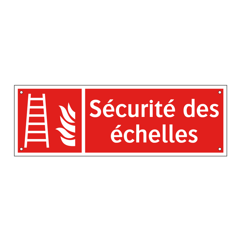 Sécurité des échelles