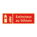 Extincteur au lithium