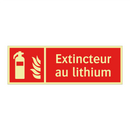 Extincteur au lithium
