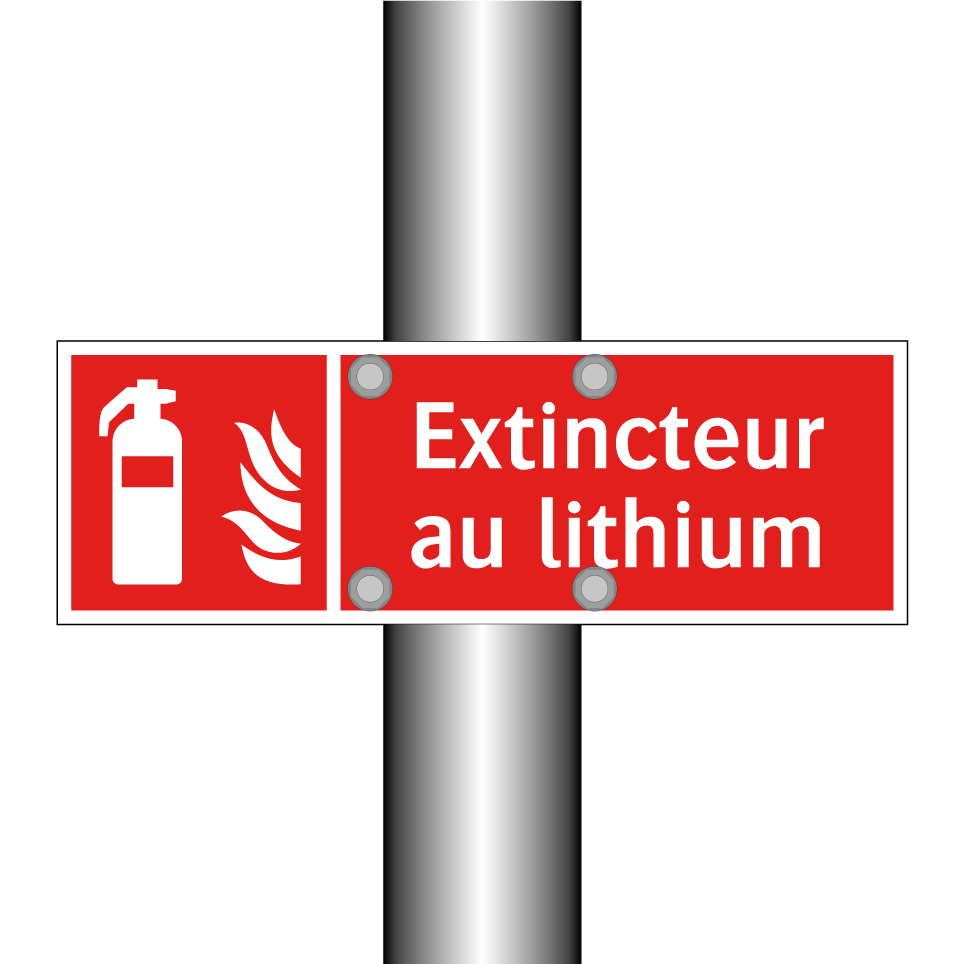 Extincteur au lithium