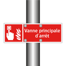 Vanne principale d'arrêt