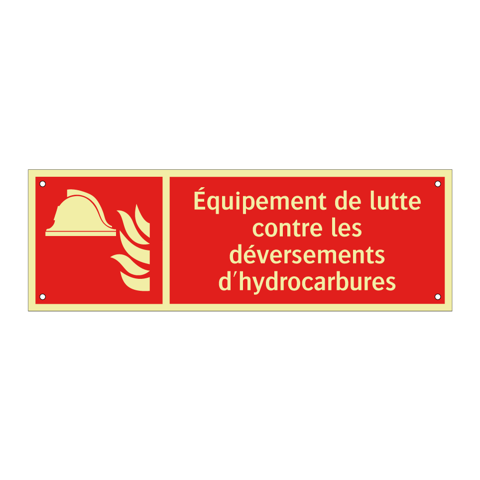 Équipement de lutte contre les déversements d'hydrocarbures