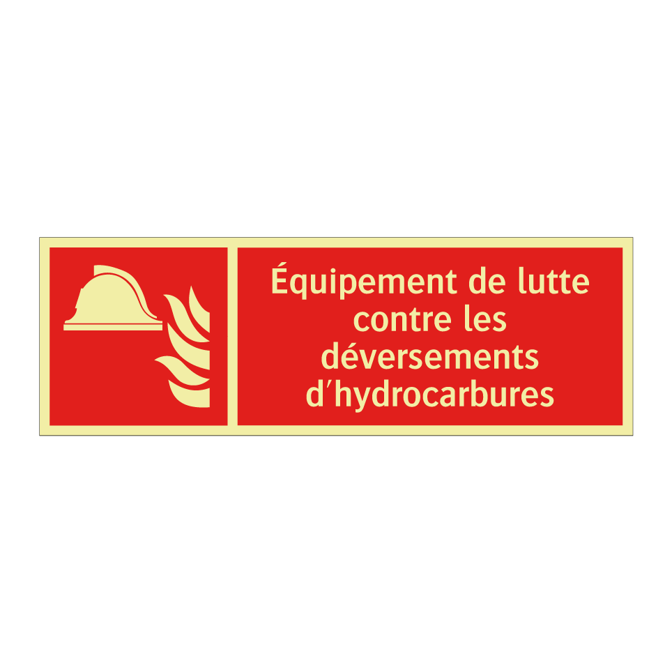 Équipement de lutte contre les déversements d'hydrocarbures