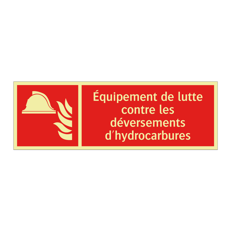 Équipement de lutte contre les déversements d'hydrocarbures