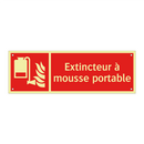 Extincteur à mousse portable