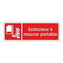 Extincteur à mousse portable