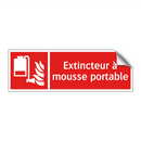 Extincteur à mousse portable