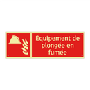 Équipement de plongée en fumée