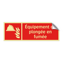 Équipement de plongée en fumée