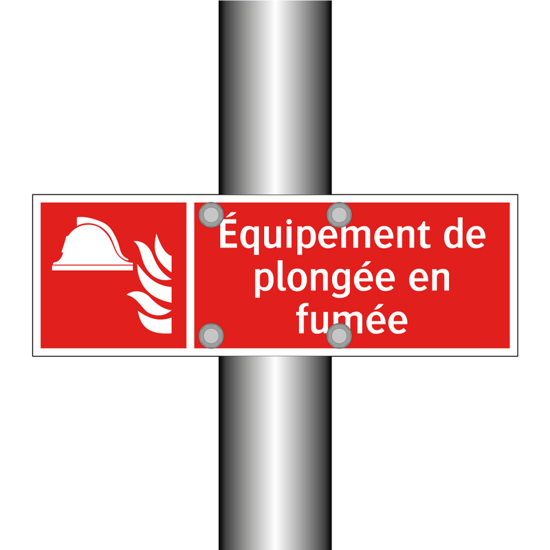 Équipement de plongée en fumée