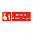 Robinet d'arrêt de gaz