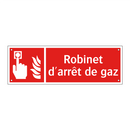 Robinet d'arrêt de gaz