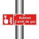 Robinet d'arrêt de gaz