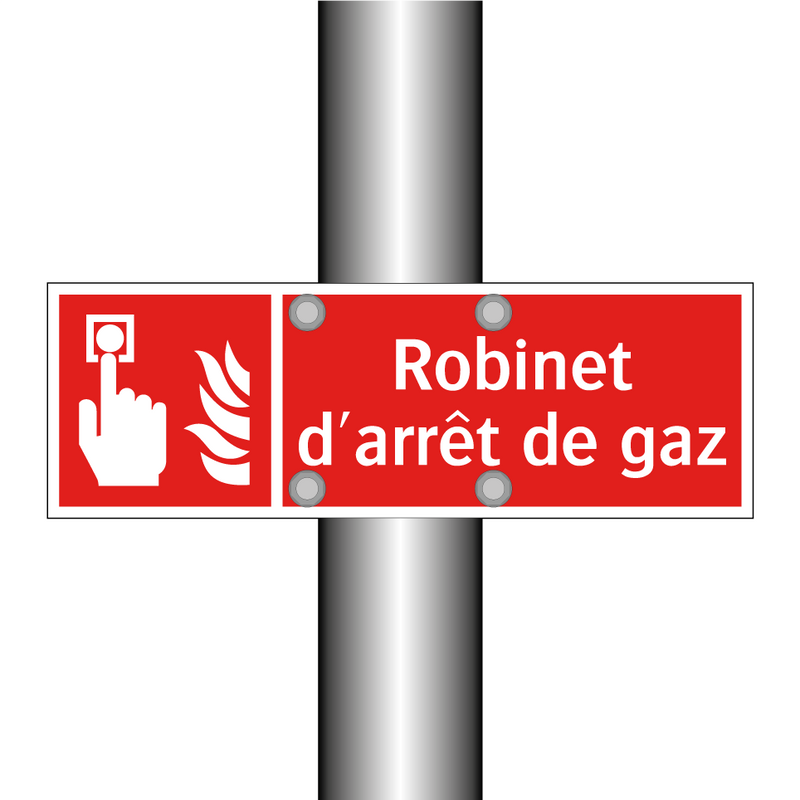 Robinet d'arrêt de gaz