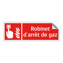 Robinet d'arrêt de gaz