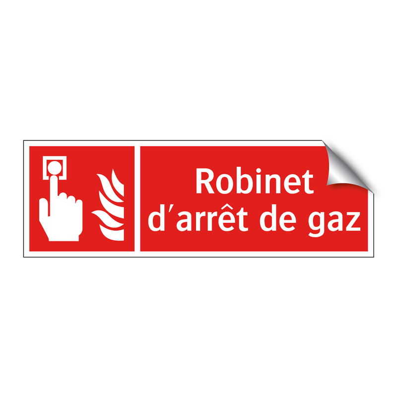Robinet d'arrêt de gaz