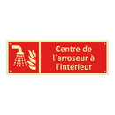 Centre de l'arroseur à l'intérieur