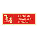 Centre de l'arroseur à l'intérieur