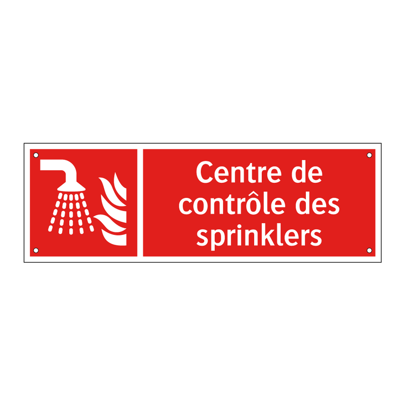 Centre de contrôle des sprinklers
