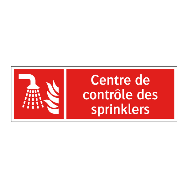 Centre de contrôle des sprinklers