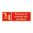 Panneau de contrôle des sprinklers