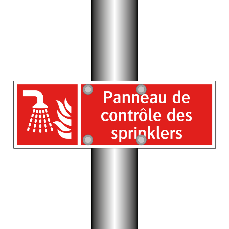 Panneau de contrôle des sprinklers