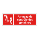 Panneau de contrôle des sprinklers