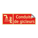 Conduite de gicleurs