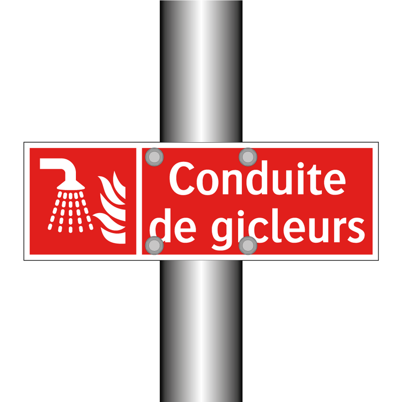 Conduite de gicleurs
