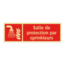 Salle de protection par sprinkleurs