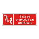 Salle de protection par sprinkleurs
