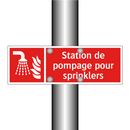 Station de pompage pour sprinklers