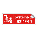 Système de sprinklers