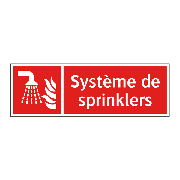 Système de sprinklers