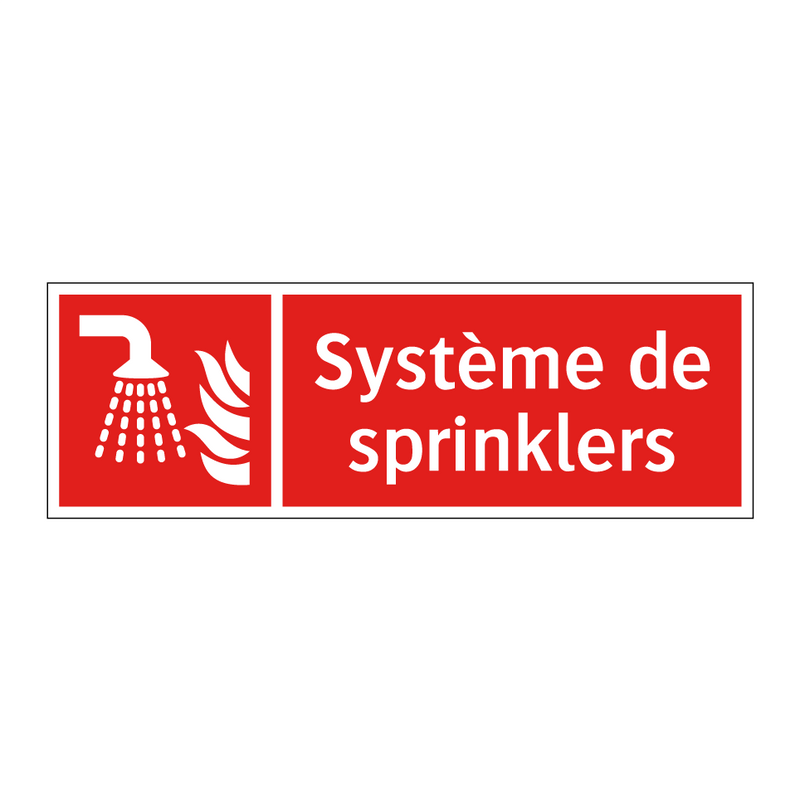 Système de sprinklers