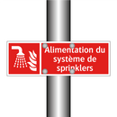 Alimentation du système de sprinklers