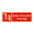 Salle d'escalier arrosage