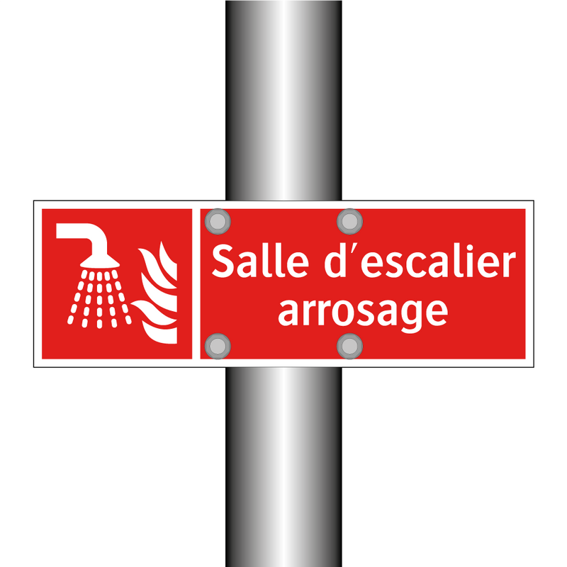 Salle d'escalier arrosage