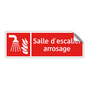 Salle d'escalier arrosage