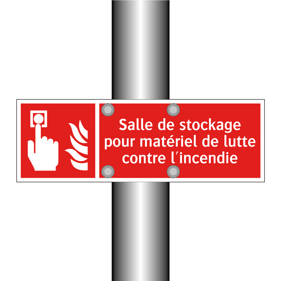 Salle de stockage pour matériel de lutte contre l'incendie