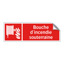 Bouche d'incendie souterraine