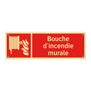 Bouche d'incendie murale