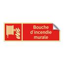 Bouche d'incendie murale