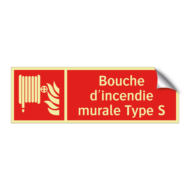 Bouche d'incendie murale Type S