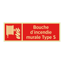 Bouche d'incendie murale Type S